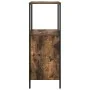 Mueble de baño con estantes roble ahumado 36x35x95 cm de , Tocadores de baño - Ref: Foro24-861914, Precio: 50,41 €, Descuento: %