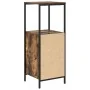 Mueble de baño con estantes roble ahumado 36x35x95 cm de , Tocadores de baño - Ref: Foro24-861914, Precio: 50,41 €, Descuento: %