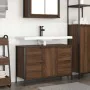 Mueble de lavabo con cajones roble marrón 90x34,5x60 cm de , Tocadores de baño - Ref: Foro24-861891, Precio: 98,74 €, Descuen...