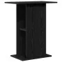 Soporte para acuario de madera de roble negro 60,5x36x72,5 cm de , Soportes para acuarios - Ref: Foro24-862157, Precio: 54,62...