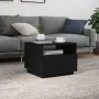 LED-Couchtisch in Schwarz-Eiche mit den Maßen 50x49x40 cm. von , Couchtisch - Ref: Foro24-862253, Preis: 78,13 €, Rabatt: %