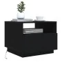 LED-Couchtisch in Schwarz-Eiche mit den Maßen 50x49x40 cm. von , Couchtisch - Ref: Foro24-862253, Preis: 78,13 €, Rabatt: %