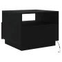LED-Couchtisch in Schwarz-Eiche mit den Maßen 50x49x40 cm. von , Couchtisch - Ref: Foro24-862253, Preis: 78,13 €, Rabatt: %