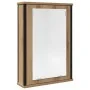 Mueble de baño con espejo de roble artesanal 42x12x60 cm de , Tocadores de baño - Ref: Foro24-862230, Precio: 45,30 €, Descue...