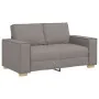 Juego de sofás con cojines 2 piezas tela gris taupe by , Sofas - Ref: Foro24-3324697, Price: 467,07 €, Discount: %