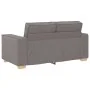 Juego de sofás con cojines 2 piezas tela gris taupe by , Sofas - Ref: Foro24-3324697, Price: 467,07 €, Discount: %