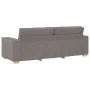 Juego de sofás con cojines 2 piezas tela gris taupe by , Sofas - Ref: Foro24-3324697, Price: 467,07 €, Discount: %