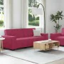 Juego de sofás con cojines 2 piezas terciopelo rojo tinto by , Sofas - Ref: Foro24-3324704, Price: 458,42 €, Discount: %