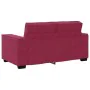 Juego de sofás con cojines 2 piezas terciopelo rojo tinto by , Sofas - Ref: Foro24-3324704, Price: 458,42 €, Discount: %