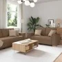 Juego de sofás con cojines 2 piezas tela marrón von , Sofas - Ref: Foro24-3324695, Preis: 467,07 €, Rabatt: %