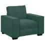 Juego de sofás con cojines 3 piezas terciopelo verde oscuro de , Sofás - Ref: Foro24-3324620, Precio: 614,45 €, Descuento: %