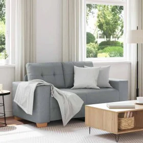 Hellgraues Loveseat-Sofa aus Stoff, 120 cm. von , Sofas - Ref: Foro24-4105068, Preis: 214,07 €, Rabatt: %