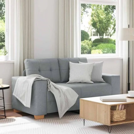 Light gray 120 cm fabric loveseat sofa by , Sofas - Ref: Foro24-4105068, Price: 214,07 €, Discount: %
