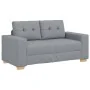 Hellgraues Loveseat-Sofa aus Stoff, 120 cm. von , Sofas - Ref: Foro24-4105068, Preis: 214,07 €, Rabatt: %
