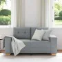 Light gray 120 cm fabric loveseat sofa by , Sofas - Ref: Foro24-4105068, Price: 214,07 €, Discount: %
