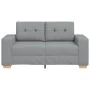 Light gray 120 cm fabric loveseat sofa by , Sofas - Ref: Foro24-4105068, Price: 214,07 €, Discount: %