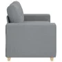 Light gray 120 cm fabric loveseat sofa by , Sofas - Ref: Foro24-4105068, Price: 214,07 €, Discount: %