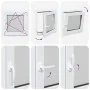 Basement window "RISOR" 60x60 cm, right-hand side tilt and turn DIN. by , Windows - Ref: Foro24-4108300, Price: 111,94 €, Dis...