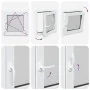 Kellerfenster "RISOR" 60x60 cm Dreh-Kipp DIN rechts von , Windows - Ref: Foro24-4108300, Preis: 112,83 €, Rabatt: %