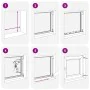 Kellerfenster "RISOR" 60x60 cm Dreh-Kipp DIN rechts von , Windows - Ref: Foro24-4108300, Preis: 112,83 €, Rabatt: %
