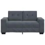 Dark gray velvet loveseat sofa, 120 cm. by , Sofas - Ref: Foro24-4105111, Price: 214,76 €, Discount: %