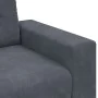 Dark gray velvet loveseat sofa, 120 cm. by , Sofas - Ref: Foro24-4105111, Price: 214,76 €, Discount: %