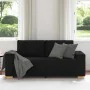 Sofá Loveseat de tela negra de 140 cm de , Sofás - Ref: Foro24-4105080, Precio: 223,22 €, Descuento: %