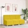 Yellow velvet armchair 55 cm by , Sofas - Ref: Foro24-4108486, Price: 118,68 €, Discount: %