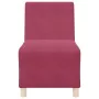 Red wine velvet armchair 55 cm by , Sofas - Ref: Foro24-4108484, Price: 118,68 €, Discount: %