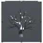 Anthracite firewood holder 40x40x40 cm Cold rolled steel by , Firewood bags and holders - Ref: Foro24-864245, Price: 48,98 €,...