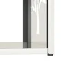 Stainless steel firewood rack 40x40x40 cm by , Firewood bags and holders - Ref: Foro24-864247, Price: 56,46 €, Discount: %