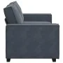 Zweiplätziges Samtsofa in dunkelgrau, 140 cm. von , Sofas - Ref: Foro24-4105021, Preis: 219,75 €, Rabatt: %