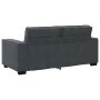 Dark gray velvet 2-seater sofa, 140 cm by , Sofas - Ref: Foro24-4105021, Price: 219,75 €, Discount: %