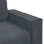 Zweiplätziges Samtsofa in dunkelgrau, 140 cm. von , Sofas - Ref: Foro24-4105021, Preis: 219,75 €, Rabatt: %