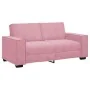 Sofá de 2 plazas terciopelo rosa 140 cm de , Sofás - Ref: Foro24-4105023, Precio: 235,60 €, Descuento: %