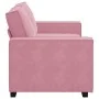 Sofá de 2 plazas terciopelo rosa 140 cm de , Sofás - Ref: Foro24-4105023, Precio: 235,60 €, Descuento: %