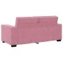 Sofá de 2 plazas terciopelo rosa 140 cm de , Sofás - Ref: Foro24-4105023, Precio: 235,60 €, Descuento: %