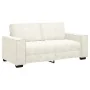 Zweisitzer-Sofa aus cremefarbenem Samt, 140 cm. von , Sofas - Ref: Foro24-4105028, Preis: 237,61 €, Rabatt: %