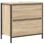Set de muebles de baño 2 pzas madera contrachapada roble Sonoma de , Muebles de baño - Ref: Foro24-3328365, Precio: 121,34 €,...