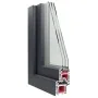 Basement window "RISOR" 90x60 cm left-handed tilt and turn DIN by , Windows - Ref: Foro24-4108446, Price: 167,16 €, Discount: %