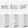 Basement window "RISOR" 110x50 cm, right-hand side tilt and turn DIN. by , Windows - Ref: Foro24-4108412, Price: 189,34 €, Di...