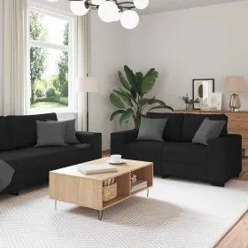Zweiteiliges Sofaset mit schwarzen Kissen. von , Sofas - Ref: Foro24-3324733, Preis: 466,16 €, Rabatt: %