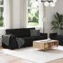 2-piece sofa set with black fabric cushions by , Sofas - Ref: Foro24-3324733, Price: 466,16 €, Discount: %