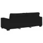 2-piece sofa set with black fabric cushions by , Sofas - Ref: Foro24-3324733, Price: 466,16 €, Discount: %