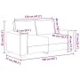 Zweiteiliges Sofaset mit schwarzen Kissen. von , Sofas - Ref: Foro24-3324733, Preis: 466,16 €, Rabatt: %