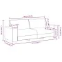 Zweiteiliges Sofaset mit schwarzen Kissen. von , Sofas - Ref: Foro24-3324733, Preis: 466,16 €, Rabatt: %