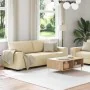 Zweiteiliges Sofaset mit cremefarbenen Kissen. von , Sofas - Ref: Foro24-3324738, Preis: 466,16 €, Rabatt: %