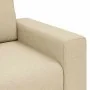 Sofa set with 2 cream fabric cushions by , Sofas - Ref: Foro24-3324738, Price: 466,16 €, Discount: %