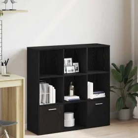 Librería de roble negro 98x29x97,5 cm Madera de ingeniería by , Bookcases and shelves - Ref: Foro24-862471, Price: 108,13 €, ...