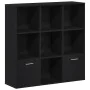 Librería de roble negro 98x29x97,5 cm Madera de ingeniería by , Bookcases and shelves - Ref: Foro24-862471, Price: 108,08 €, ...